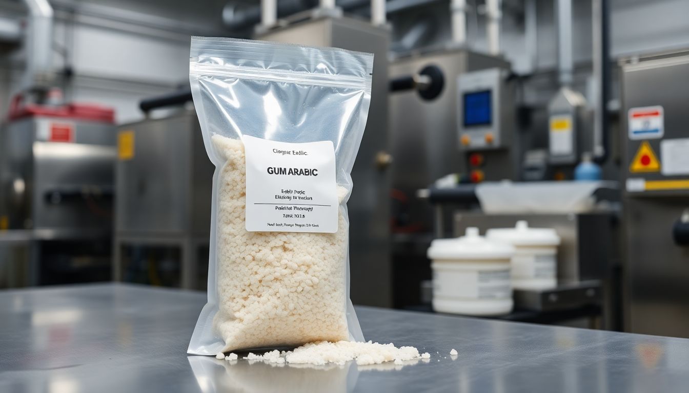 Goma Arabiga Comestible